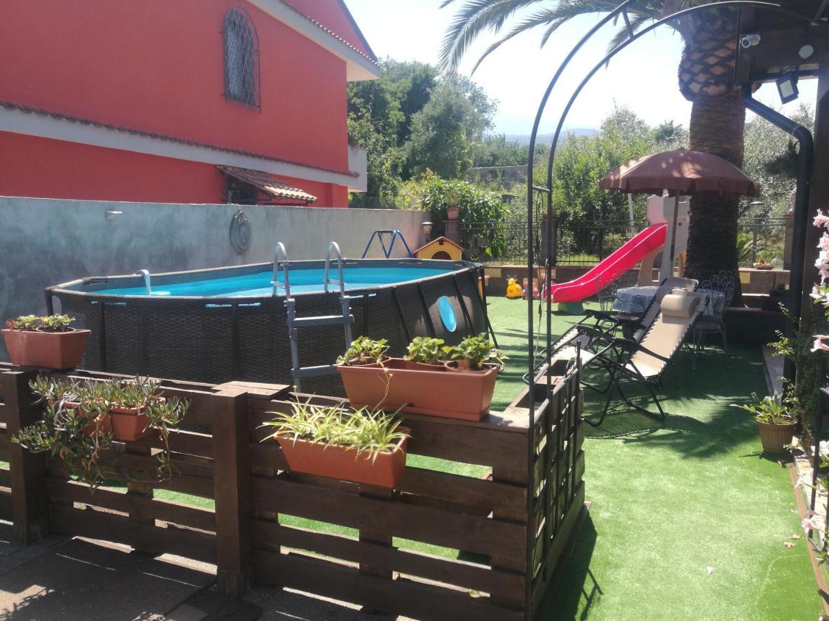 Casa Vacanza Tra Etna E Taormina Villa Ginevra Piedimonte Etneo Eksteriør bilde